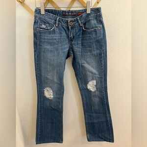 Chip & Pepper Makayla Bootcut Jeans Vintage Distressed 7